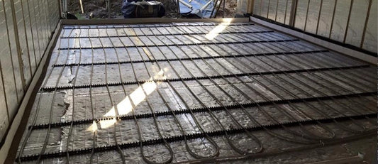 Vloerverwarming met een PVC vloer