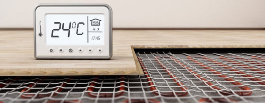 Vloerverwarming als hoofdverwarming of bijverwarming