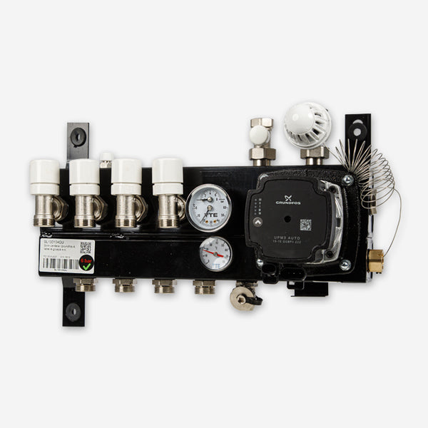 VTE SLIM Verdeler Grundfos A Label