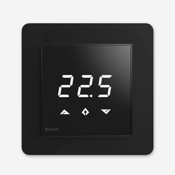 Z-wave Control thermostaat – Grafietzwart