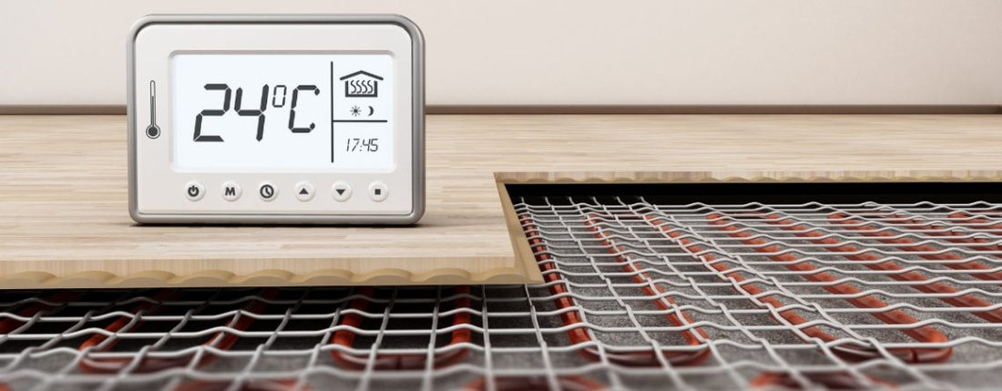 Vloerverwarming als hoofdverwarming of bijverwarming