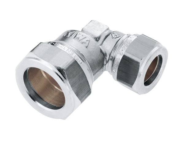 BONFIX Messing & messing vertinde knelfittingen 28 x 22