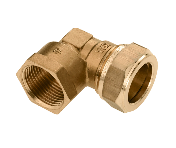 BONFIX Messing & messing vertinde knelfittingen 1 1⁄2 x 42