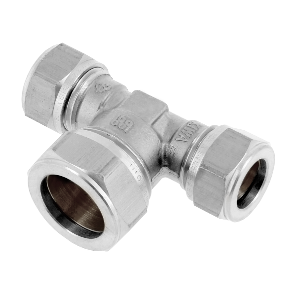 BONFIX Messing & messing vertinde knelfittingen 12 x 15 x 12