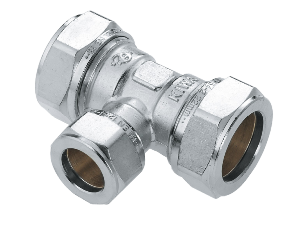 BONFIX Messing & messing vertinde knelfittingen 28 x 15 x 28