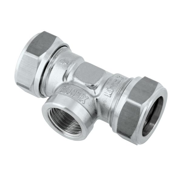 BONFIX Messing & messing vertinde knelfittingen 28 x 1⁄2 x 28