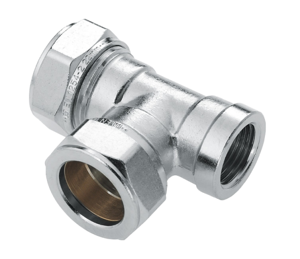 BONFIX Messing & messing vertinde knelfittingen 15 x 15 x 1⁄2