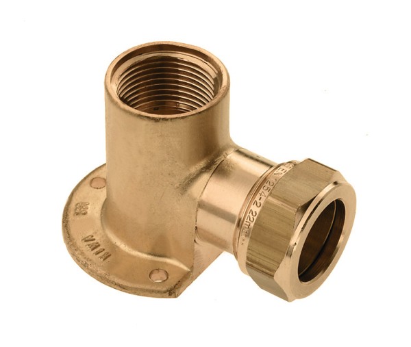 Messing & messing vertinde knelfittingen