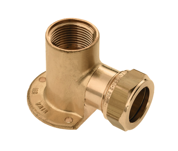 BONFIX Messing & messing vertinde knelfittingen 3⁄4 x 22