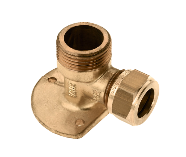 BONFIX Messing & messing vertinde knelfittingen 3⁄4 x 15