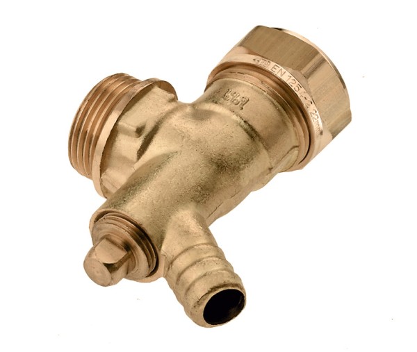 Messing & messing vertinde knelfittingen