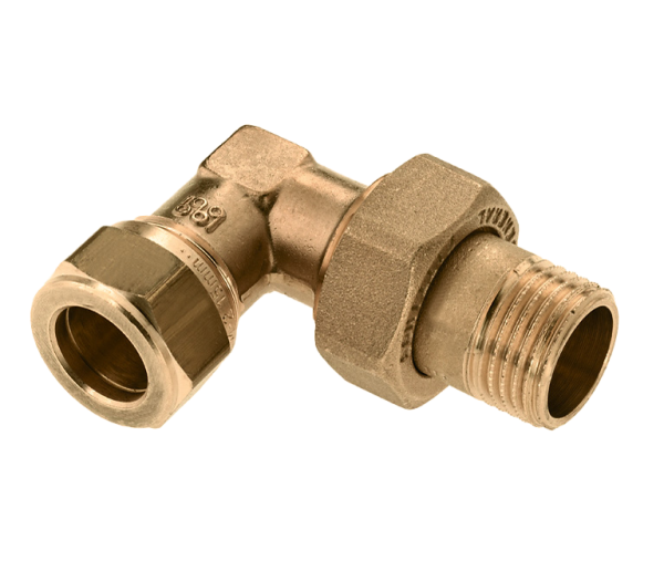 BONFIX Messing & messing vertinde knelfittingen 1⁄2 x 15