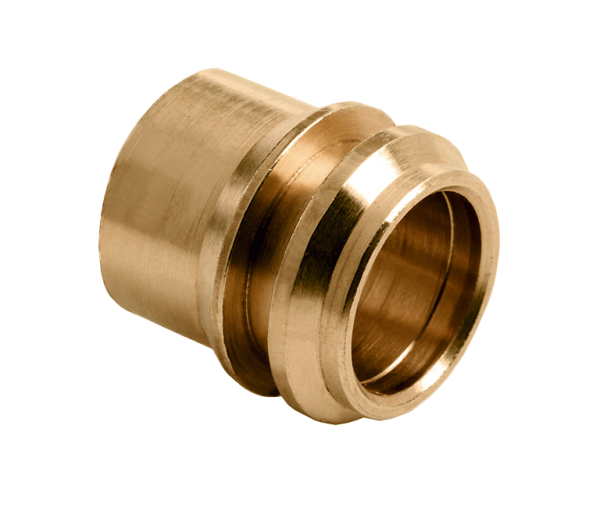 BONFIX Knel messing verloopset 54 x 42 mm