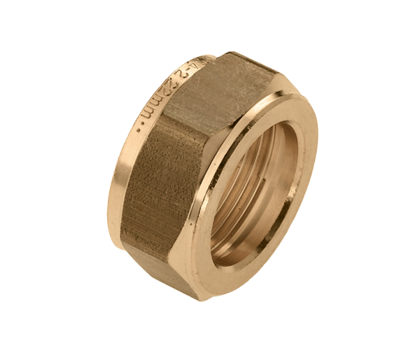 BONFIX Knel messing moer 14 mm