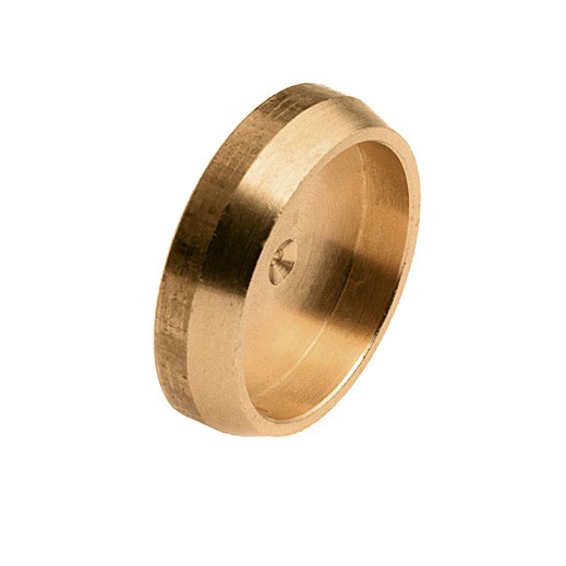 Messing & messing vertinde knelfittingen