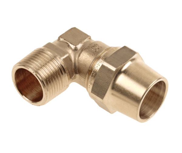 BONFIX BELGAS knel messing kniekoppeling 3/4" bu.dr. x 15 mm