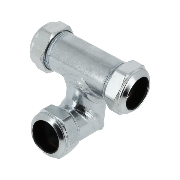 BONFIX Knel C-staal 118 passeer T-stuk 22 x 15 x 22 mm