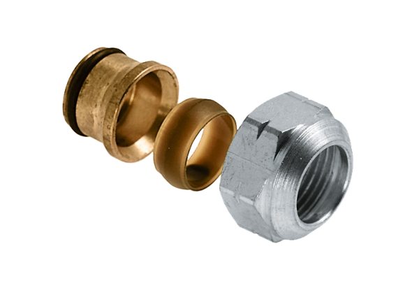 BONFIX Therm 209 aansluitset voor stalen buis 15 mm