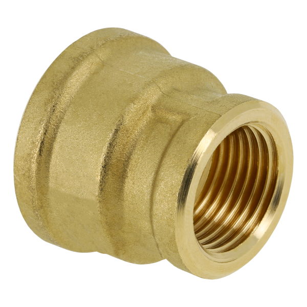 BONFIX Draad messing verloopsok 1/2" bi.dr. x 3/8" bi.dr.