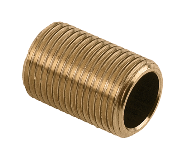 BONFIX Gladde nippel 3/8" Lengte 22mm