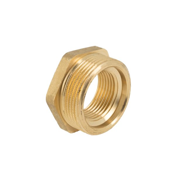 BONFIX Draad messing verloopring 1 1/2" bu.dr. x 1" bi.dr.