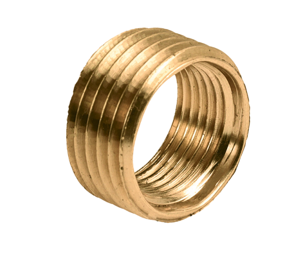 BONFIX Draad messing reduceerring 1/2" x 3/8"