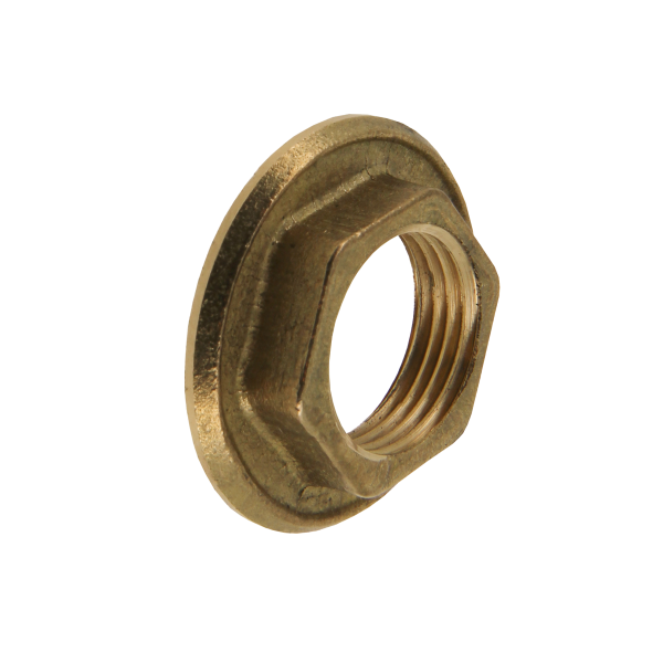 BONFIX Draad messing connectiemoer met kraag 2"