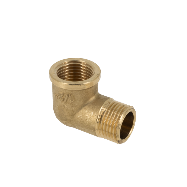 BONFIX Draad messing kniekoppeling 1/2" bi.dr. x 1/2" bu.dr.