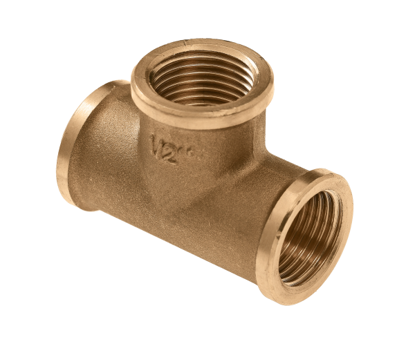 BONFIX Draad messing T-stuk 1/8" x 1/8" x 1/8" bi.dr.