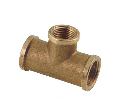 BONFIX Draad messing T-stuk 3/4" bi. x 1/2" bi. x 3/4" bi.