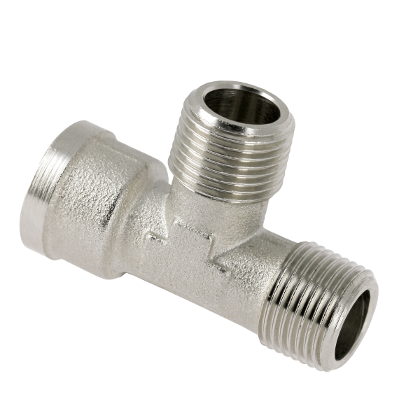 BONFIX Draad vert. T-stuk 3/8" bu. x 3/8" bu. x 3/8" bi.