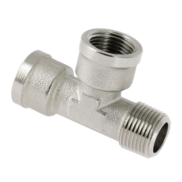 BONFIX Draad vert. T-stuk 3/8" bi. x 3/8" bi. x 3/8" bu.