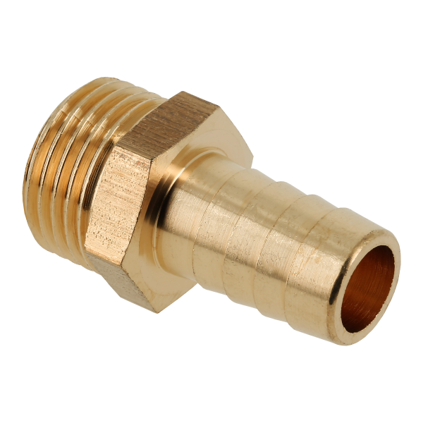 BONFIX Draad messing slangpilaar 3/8" buitendraad x 8 mm