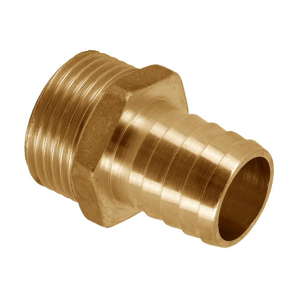 BONFIX Draad messing slangpilaar 1/2" buitendraad x 18 mm