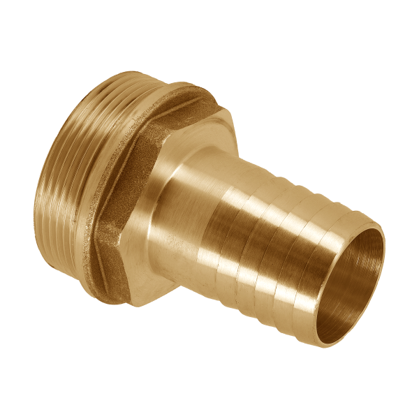 BONFIX Draad messing slangpilaar 5/4" buitendraad x 40 mm