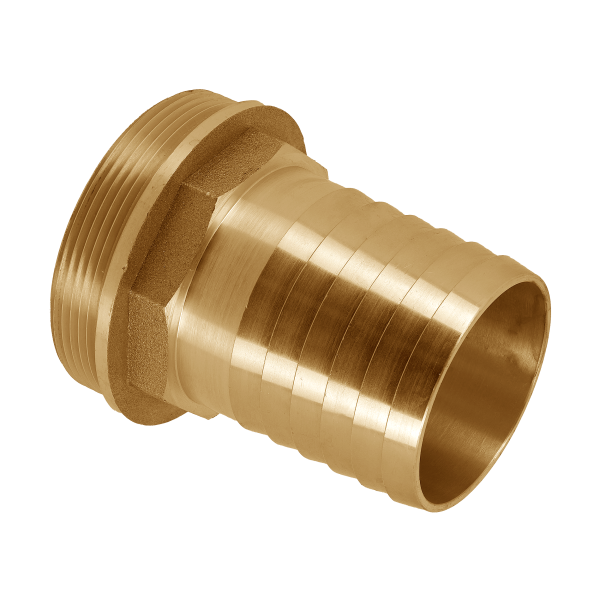 BONFIX Draad messing slangpilaar 3" buitendraad x 80 mm