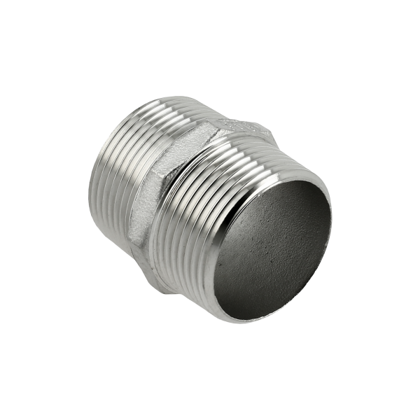 BONFIX RVS Dubbele nippel 5/4" buitendraad