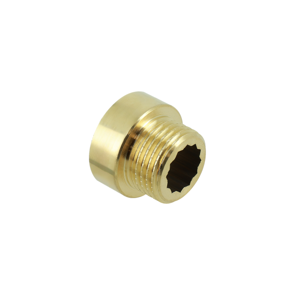 BONFIX Draad messing kraanverlengstuk 1/2" L=15mm