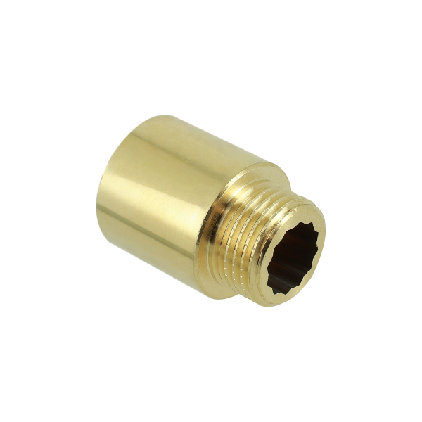 BONFIX Draad messing kraanverlengstuk 1/2" L=30mm