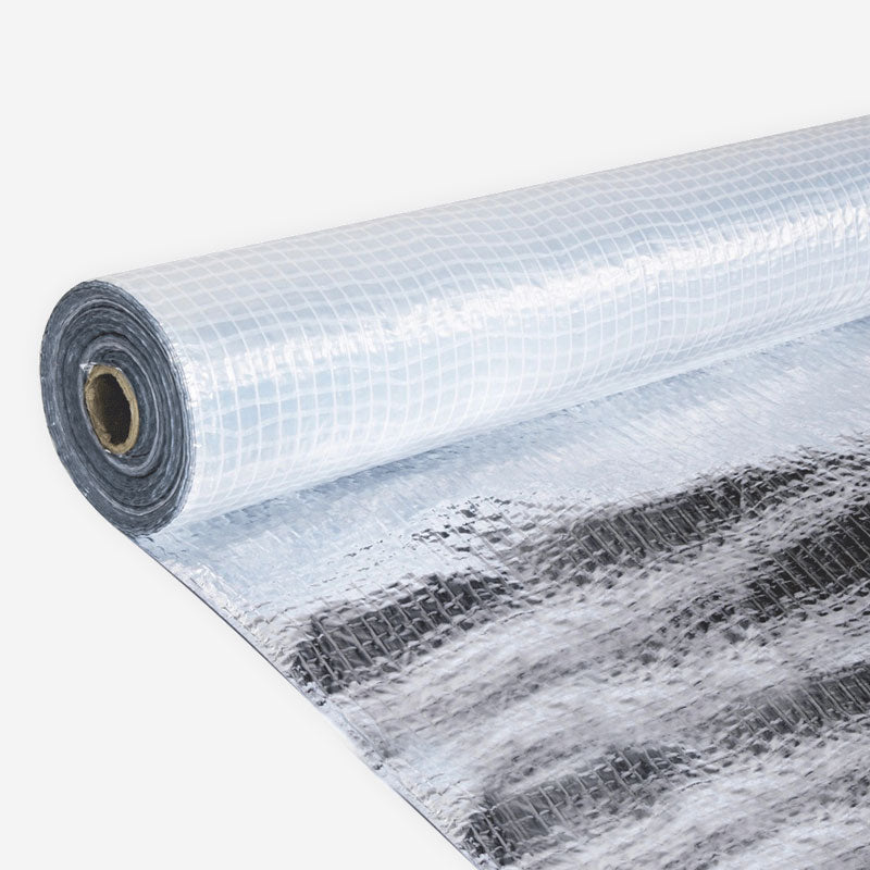 Aluminium Reflectiefolie rol van 30 m² (20m x 1,5m)