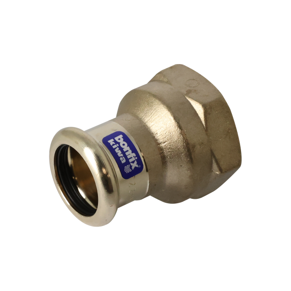 Pressfittingen roodkoper WATER