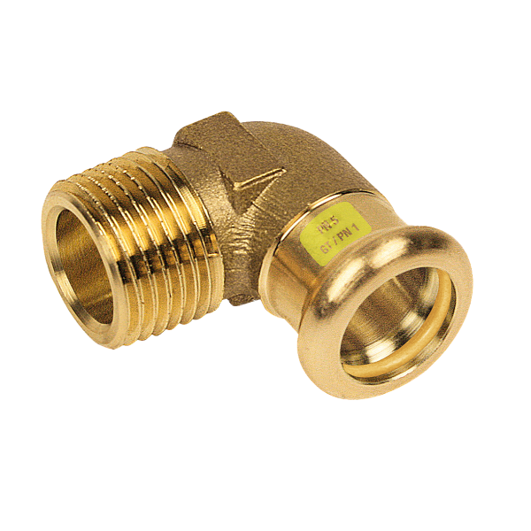 BONFIX M-press RK-gas kniekoppeling 1 1/2'' bu.dr. x 42 mm