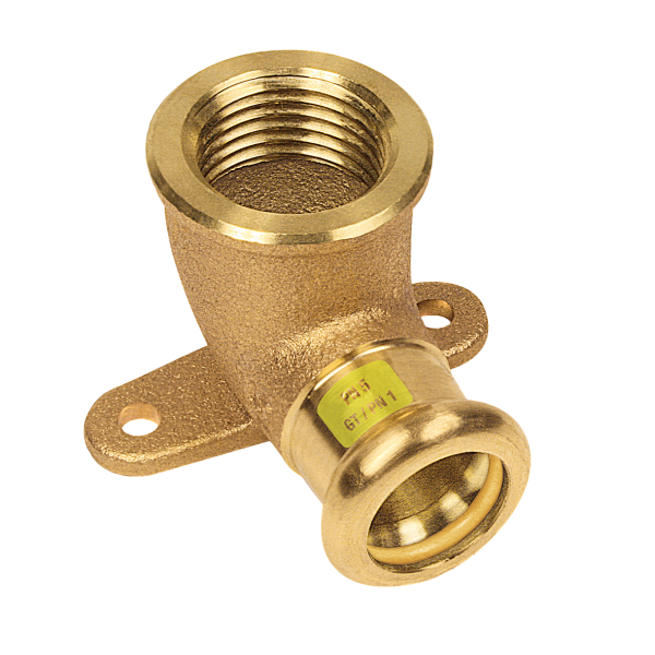 BONFIX M-press RK-gas muurplaat 1/2'' bi.dr. x 12 mm