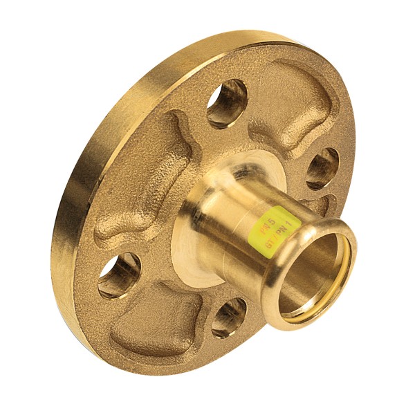 Pressfittingen roodkoper GAS