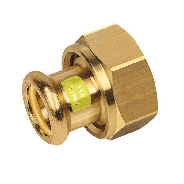 Pressfittingen roodkoper GAS