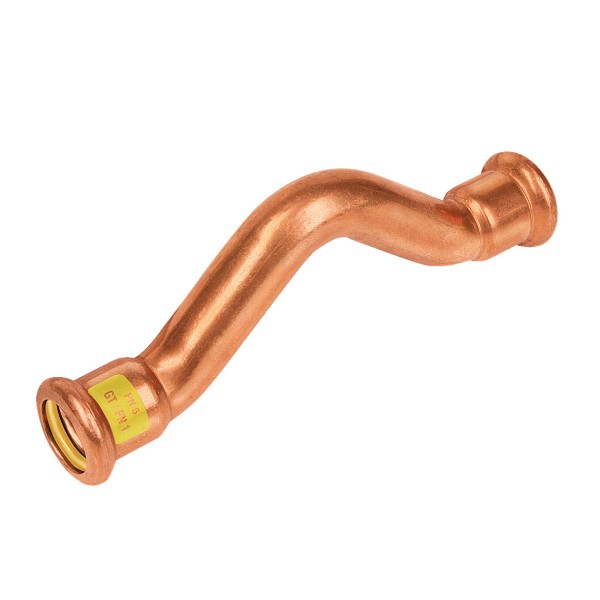 Pressfittingen roodkoper GAS