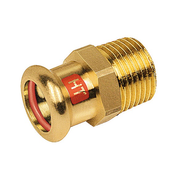 Pressfittingen roodkoper SOLAR