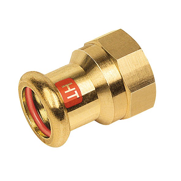 Pressfittingen roodkoper SOLAR