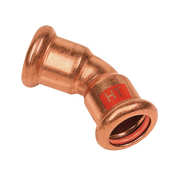 Pressfittingen roodkoper SOLAR