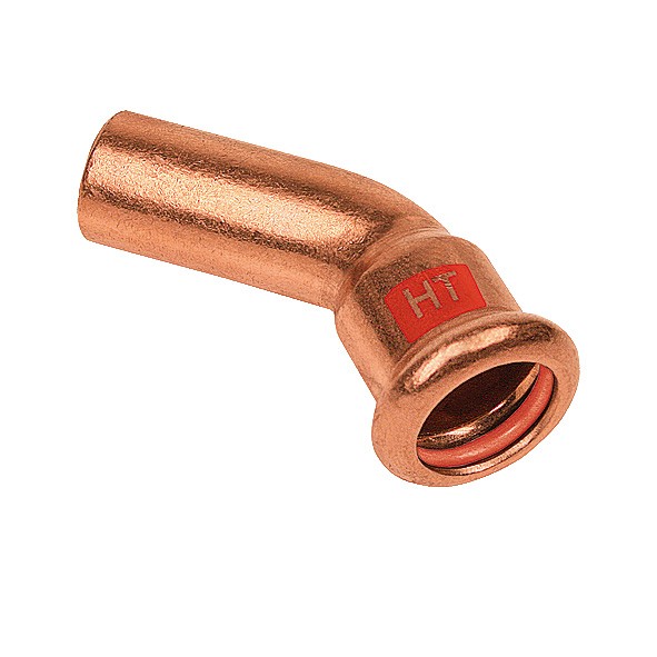 Pressfittingen roodkoper SOLAR